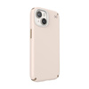Speck Presidio2 Pro Magsafe - Coque iPhone 16e / iPhone 15 / iPhone 14 / iPhone 13 (Bleached Bone / Heirloom Gold / Hazel Brown)