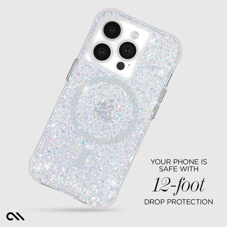 Pouzdro Case-Mate Twinkle MagSafe - iPhone 15 Pro (Disco)