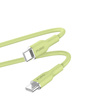 PURO ICON Soft Cable - Kabel USB-C do USB-C 1,5 m (Matcha Green)