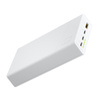 Green Cell PowerPlay20s - Banque d'énergie 20000 mAh avec USB-A QuickCharge 3.0 et 2x USB-C Power Delivery 22.5W (blanc)