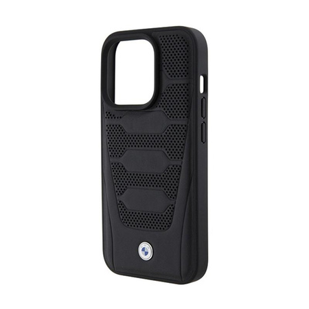 BMW Leather Seats Pattern - Case for iPhone 15 Pro Max (Black)