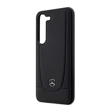 Mercedes Leder Urban Line - Hülle für Samsung Galaxy S23+ (Schwarz)