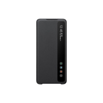 Samsung Clear View Cover - Samsung Galaxy S20+ Hülle (Schwarz)