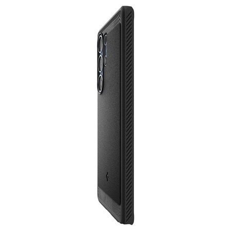 Spigen Rugged Armor MagSafe - étui pour Samsung Galaxy S25 Ultra (Noir mat)
