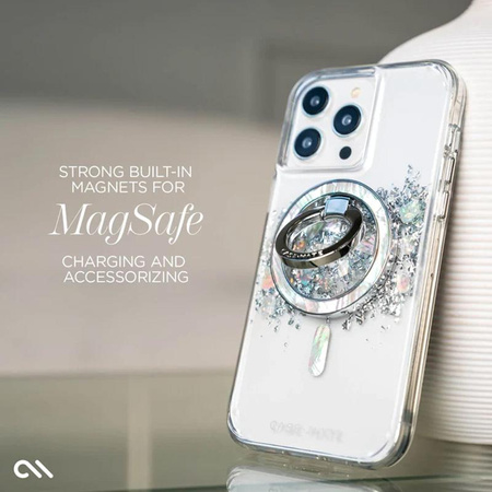 Case-Mate Karat MagSafe - iPhone 15 Pro Max case decorated with mother of pearl (A Touch of Pearl)