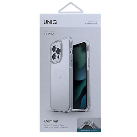 UNIQ Combat - iPhone 13 Pro tok (átlátszó)