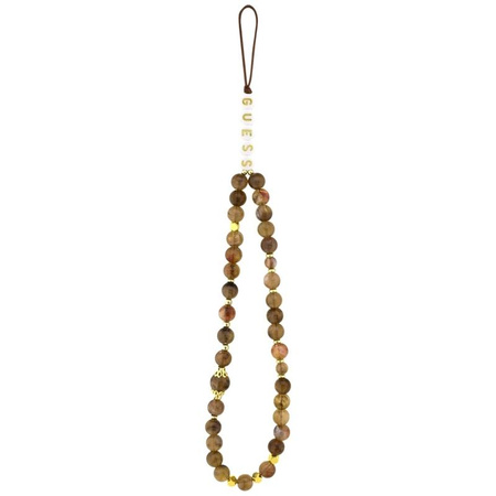 Guess 4G Strap 4G Classic Logo - Case iPhone 17 Pro Max (Brown)