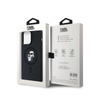 Karl Lagerfeld szilikon Karl & Choupette MagSafe - iPhone 14 Pro tok (fekete)