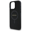 Guess Saffiano Classic Logo MagSafe - iPhone 16 Pro Max tok (fekete)
