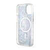 Guess Leopard MagSafe - Coque iPhone 14 (Bleu)