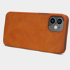 Kožené pouzdro Nillkin Qin - Pouzdro pro Apple iPhone 12 Mini (modré)