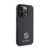 Guess 4G Strass Metall Logo - iPhone 15 Pro Max Tasche (schwarz)