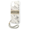 Guess Marble Strap - Etui iPhone 13 (szary)