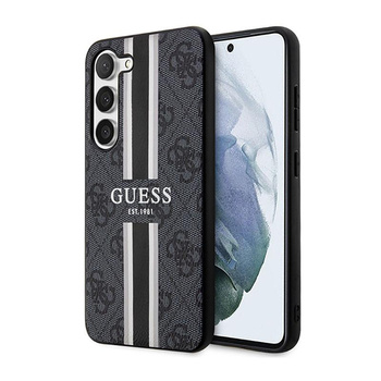 Guess 4G Printed Stripe - Samsung Galaxy S23+ Tasche (schwarz)