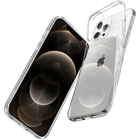 Spigen Liquid Crystal - tok iPhone 12 / iPhone 12 Pro készülékhez (átlátszó)