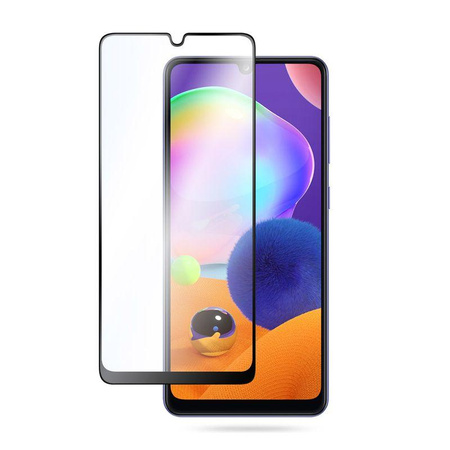 Crong 7D Nano Flexible Glass - Szkło hybrydowe 9H na cały ekran Samsung Galaxy A31