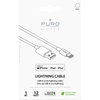 PURO Bílý - Apple USB propojovací kabel Lightning MFi konektor 1m (bílý)
