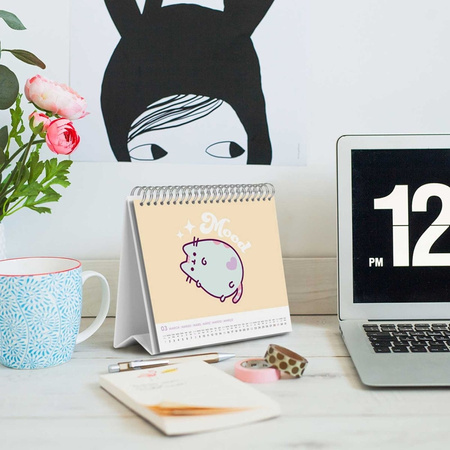 Pusheen - Stolní kalendář 2026 17x20 cm