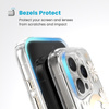 Speck Presidio Lux ClickLock & MagSafe - pouzdro pro iPhone 16 Pro (Sunshine Daisies / Clear / Gold)