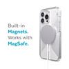 Speck Presidio Perfect-Clear with Grips + MagSafe - Etui iPhone 13 Pro z powłoką MICROBAN (Clear)