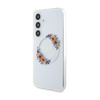 Guess IML Flowers Wreath MagSafe - Samsung Galaxy S24+ Tasche (transparent)
