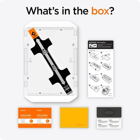 Spigen GLAS.TR EZ FIT - Tvrzené sklo pro iPad Pro 11" (M5,2025 / M4, 2024) (průhledné)