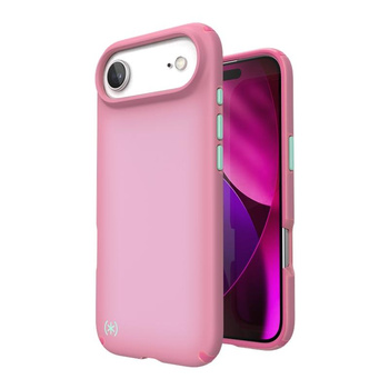 Speck Presidio Lux MagSafe - iPhone Air Case (Ibis Pink / Dark Ibis / Canon Green)