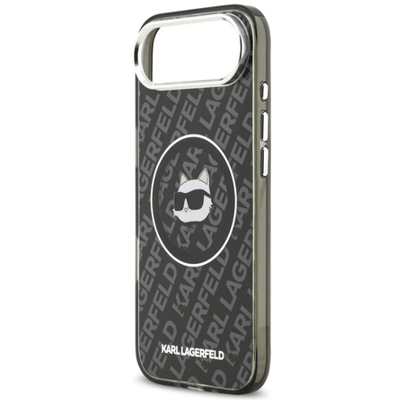 Karl Lagerfeld IML Choupette Head Logo MagSafe - Hülle iPhone Air (schwarz)