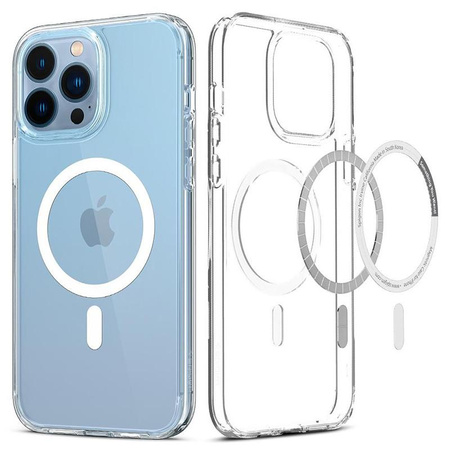 Spigen Ultra Hybrid MagSafe - étui pour iPhone 13 Pro (Blanc)