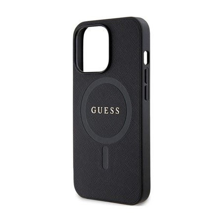 Guess Saffiano MagSafe - Case for iPhone 13 Pro (black)