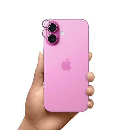 3mk HARDY Lens Protection Pro - Sklo na objektiv fotoaparátu iPhone 17 (Light Purple)