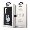 Karl Lagerfeld NFT Saffiano Monogram Choupette - Samsung Galaxy S23 tok (fekete)