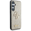 Guess Fixed Glitter Big 4G Metal Logo - pouzdro pro Samsung Galaxy S25+ (zlaté)
