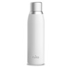 PURO Smart Bottle - 500ml INOX termikus palack intelligens LED kupakkal (fehér)