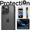 Spigen Ultra Hybrid Matte - Hülle für iPhone 14 Pro (Schwarz matt)