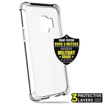 Bouclier dur PURO Impact Pro - Étui Samsung Galaxy S9 (noir)