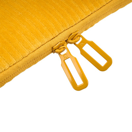 TUCANO Velluto 2 - Cover per MacBook Air 13" (M4/M3/M2/M1/2025-2018) / Pro 13" / Laptop 12" (giallo)