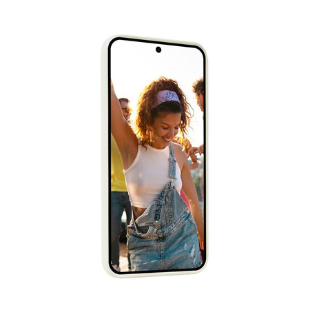 Kryt Crong Color Cover - Pouzdro pro Samsung Galaxy S23 FE (béžové)