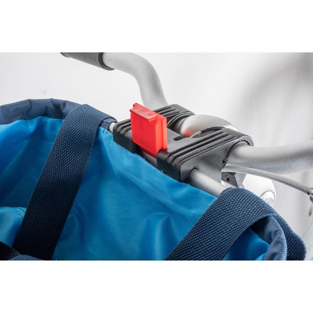 Dunlop - Panier à vélo / sacoche (bleu)