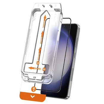 Crong EasyShield 2-Pack - Samsung Galaxy S25 / S24 edzett üveg (2 db)