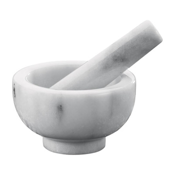 MARMUROWY MOŹDZIERZ KUCHENNY DO PRZYPRAW, do Ziół, Kuchenprofi 12x6,5cm