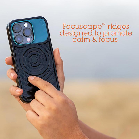 STM Reawaken Ripple MagSafe - pouzdro pro iPhone 15 (černé / Atlantic)