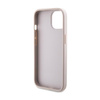 Guess 4G Bottom Stripe Collection - Coque pour iPhone 15 (rose)
