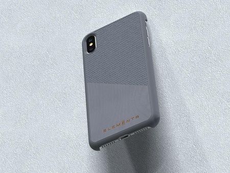 Nordic Elements Original Hel - Wooden Case for iPhone Xs Max (Mid Grey)