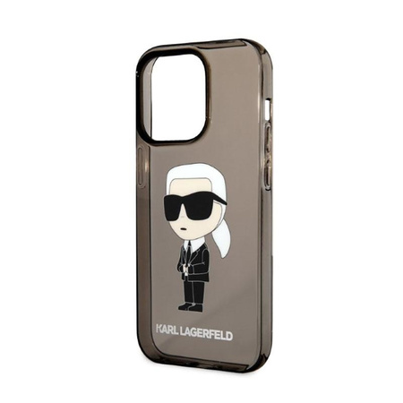 Karl Lagerfeld IML NFT Ikonik - Case for iPhone 14 Pro (Black)