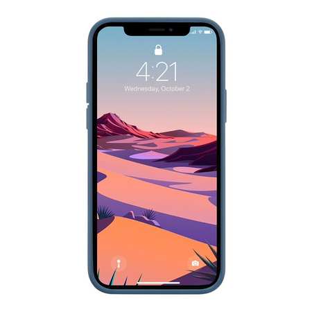 Crong Color Cover - Etui iPhone 12 Pro Max (granatowy)