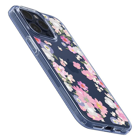 Spigen Liquid Crystal - Coque pour iPhone 15 Pro (Blossom)