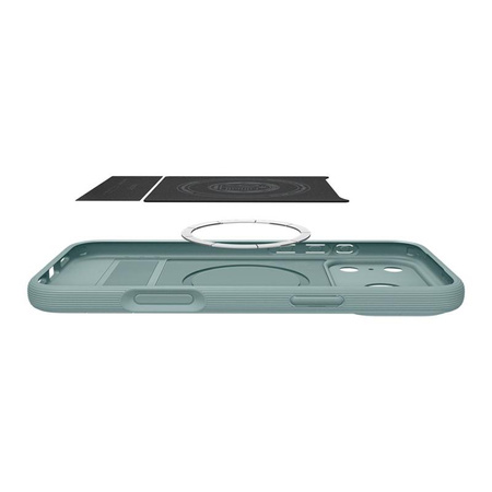 ETUI DO IPHONE 17 PRO MAX do MAGSAFE SPIGEN PARALLAX ORYGINALNE ZIELONE