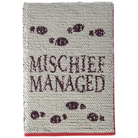 Harry Potter - Notizbuch mit Pailletten / Notizbuch A5