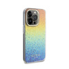 Guess IML Faceted Mirror Disco Iridescent - Case for iPhone 15 Pro (Iridescent)